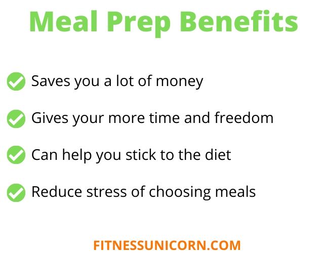 keto meal prep benefits