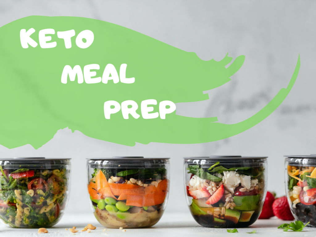 keto meal prep featured