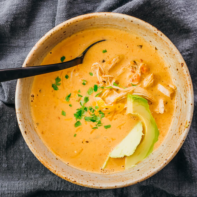 salsa chicken soup keto