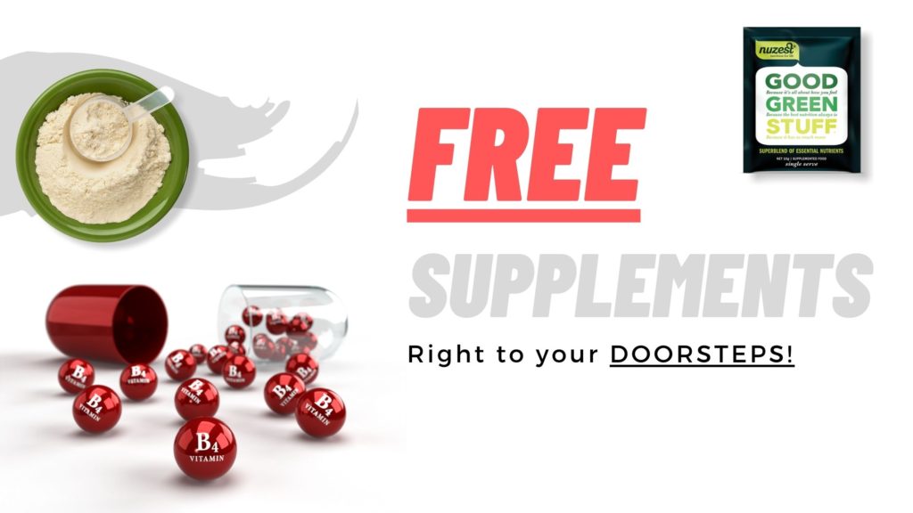 FREE SUPPLEMENT SAMPLES BY MAIL banner