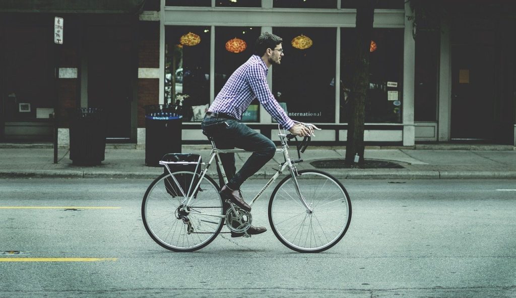 cycling workout outdoors