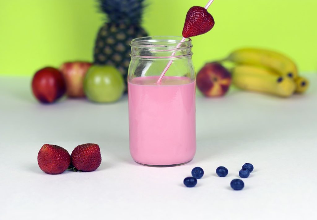 Protein Strawberry Shake