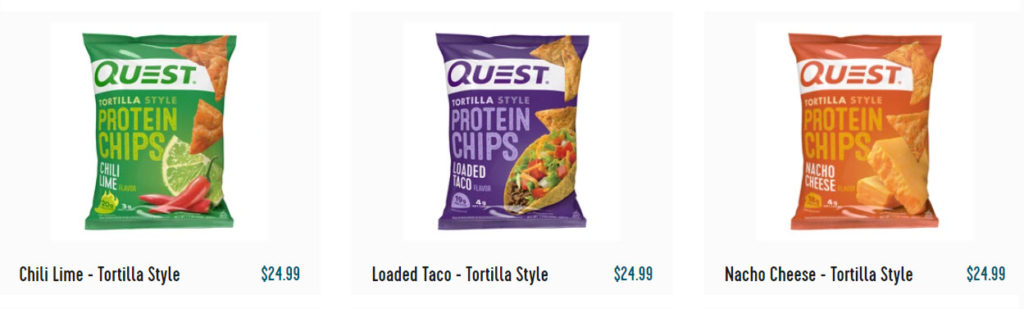 quest chips flavors