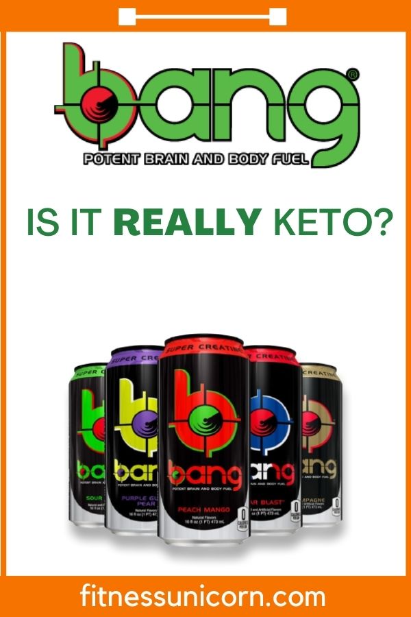 are bang energy drinks keto