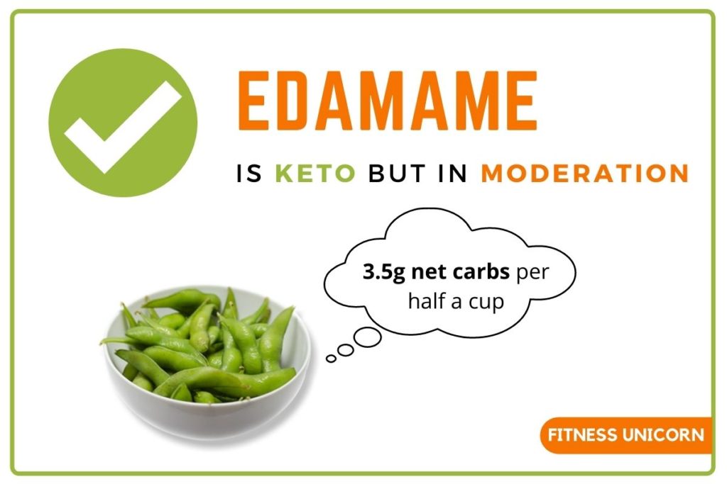 edamame net carbs