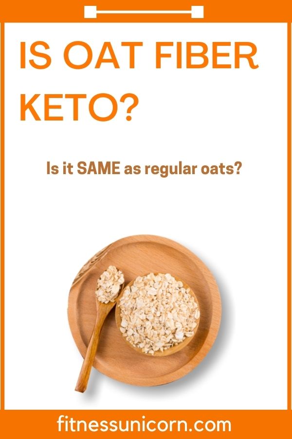 is oat fiber keto