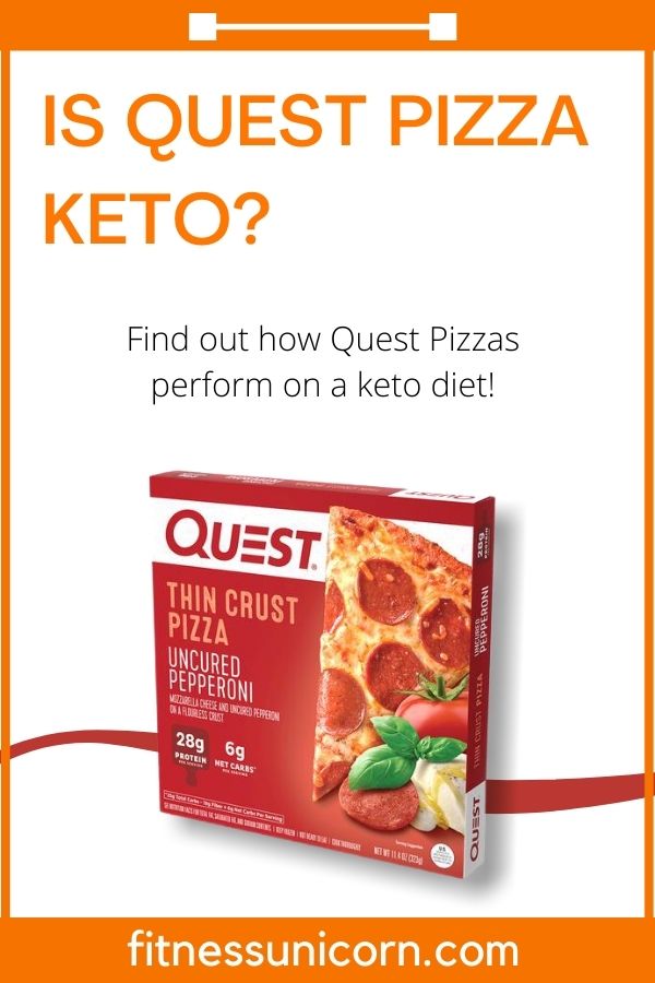 is quest pizza keto