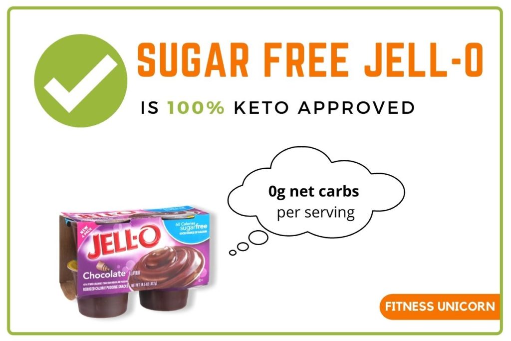 is sugar free jello keto approved