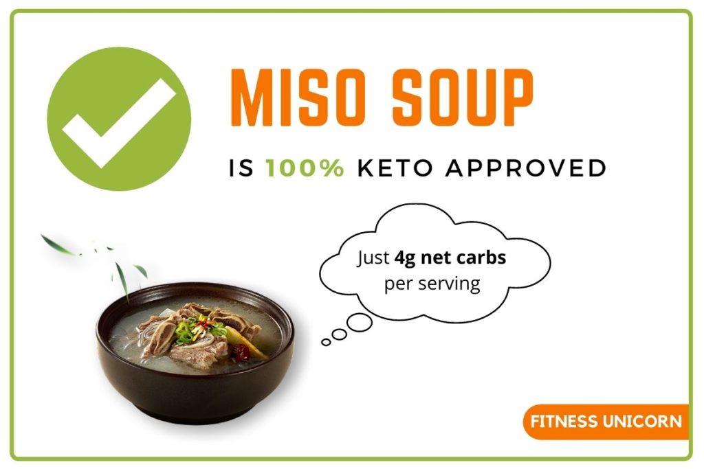 miso soup is keto approved
