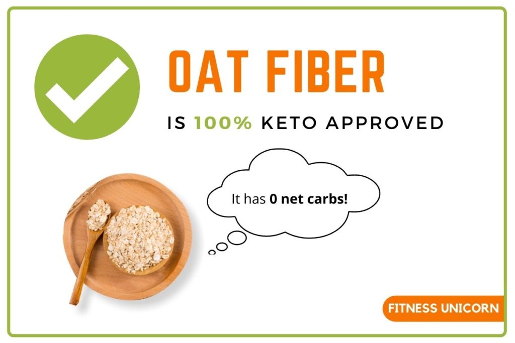 oat fiber net carbs