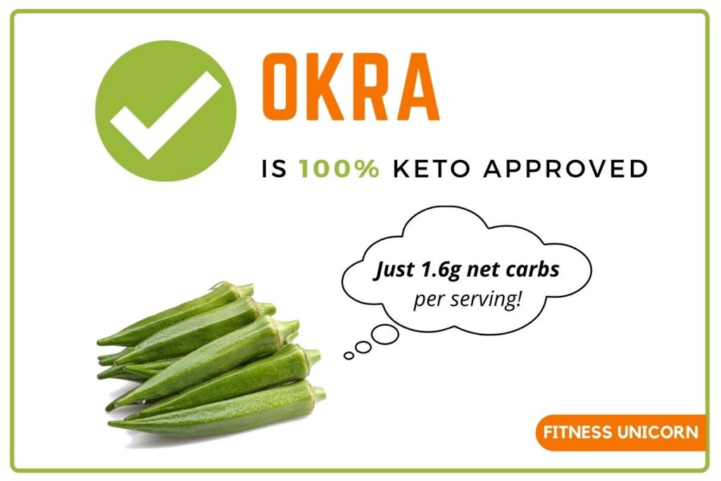 okra is keto friendly