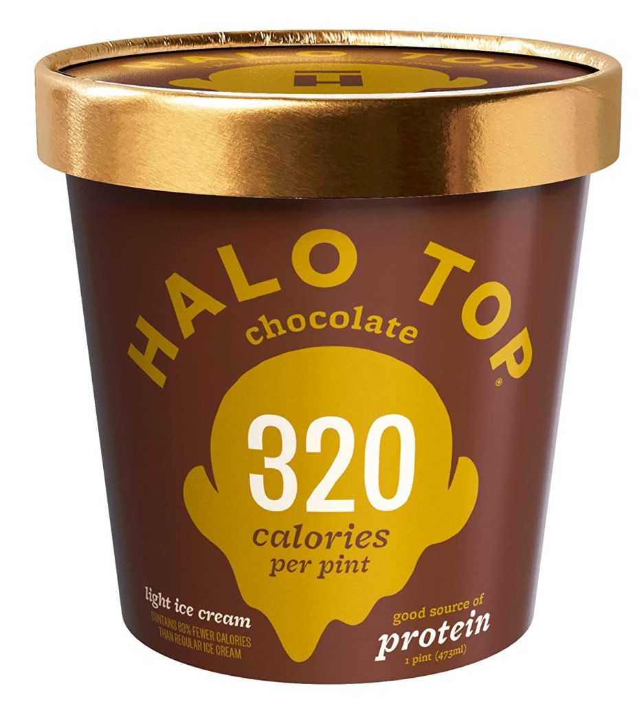 halo top low carb ice cream