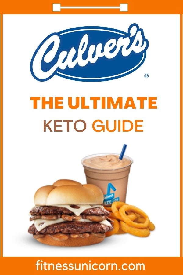 culver's keto options