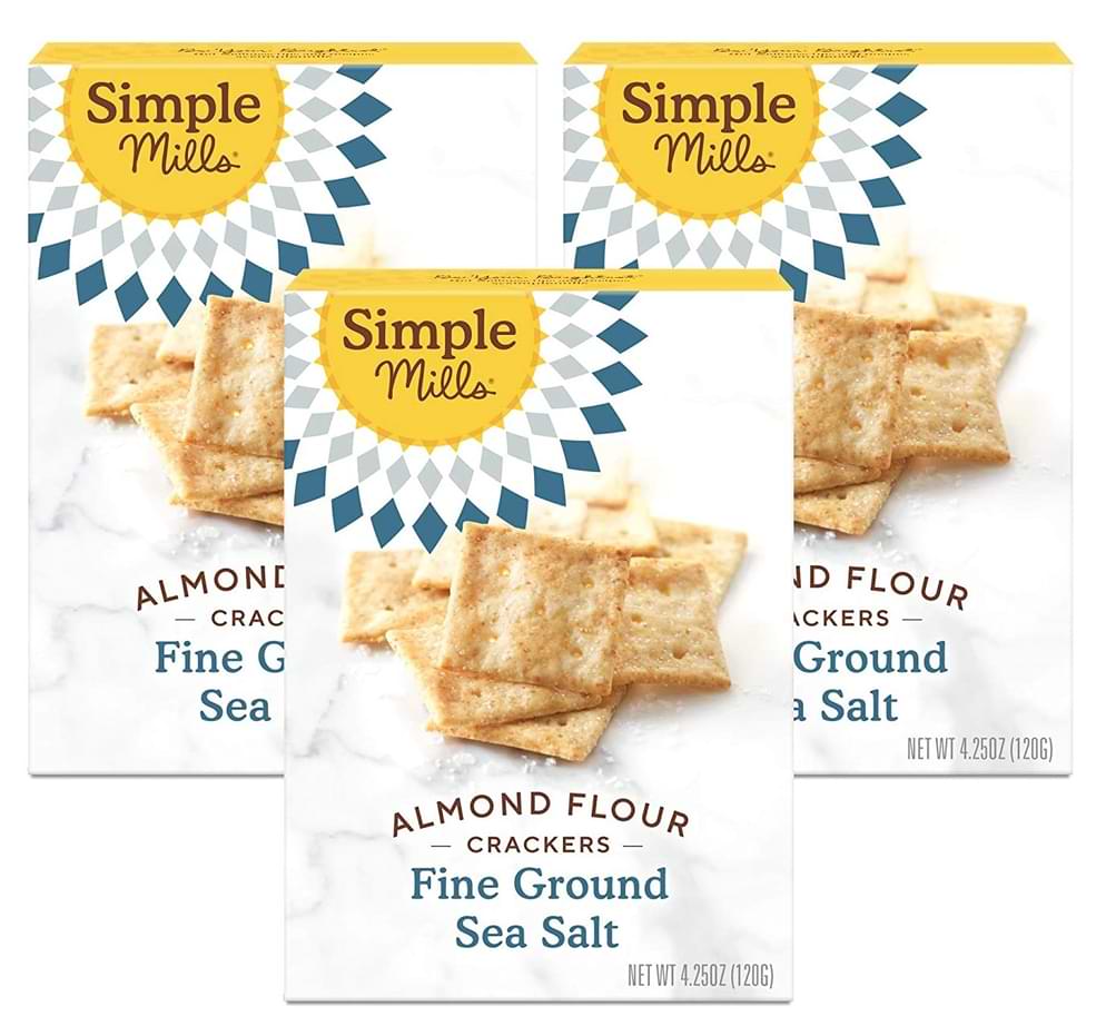 Simple mills fine ground sea salt crackers