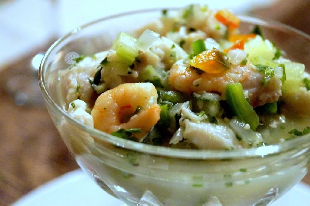 ceviche and aguachile