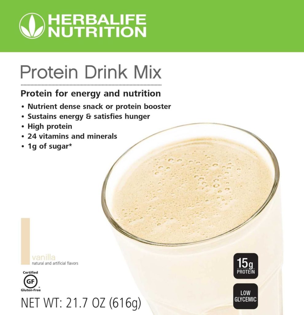 is herbalife protein shake keto