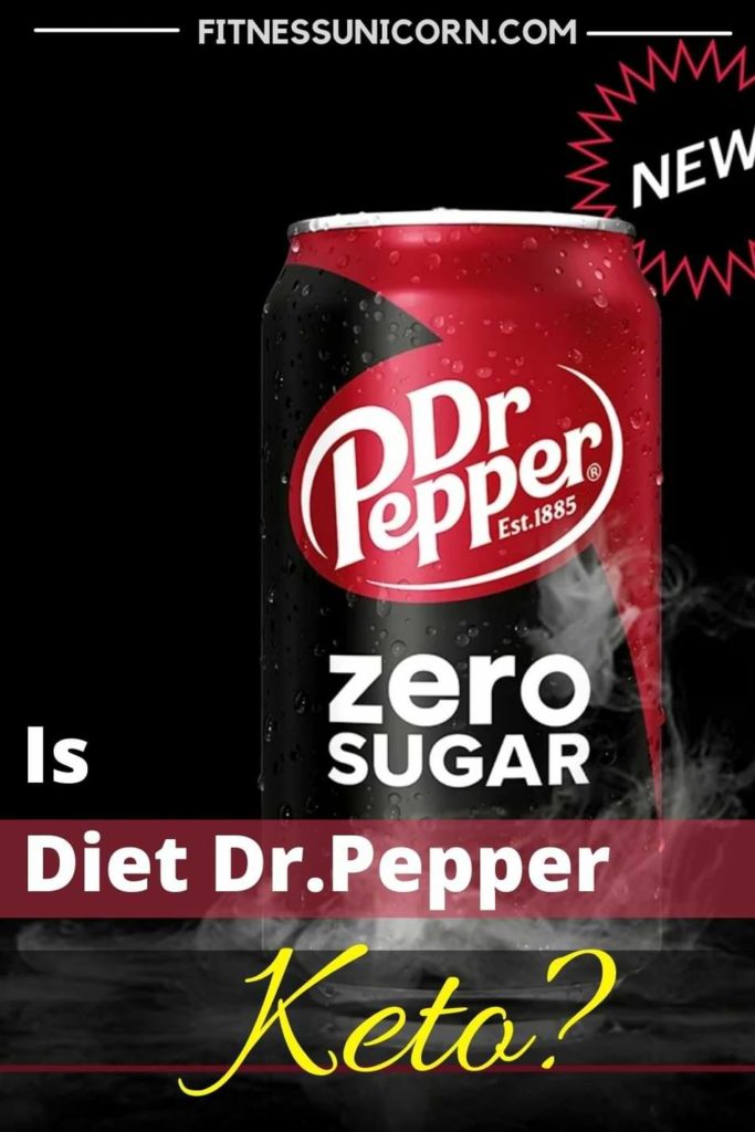 is diet dr. pepper keto?