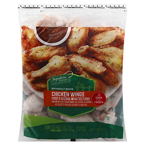 keto-friendly wings at Safeway