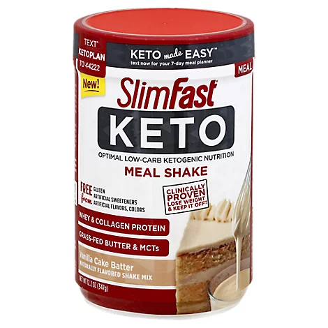 slimfast keto shake