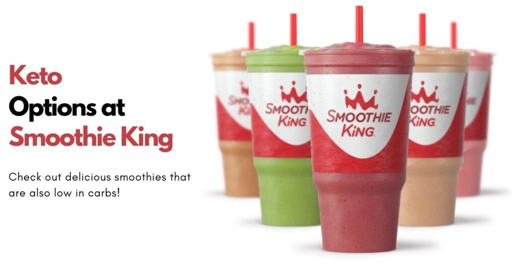smoothie king keto friendly options