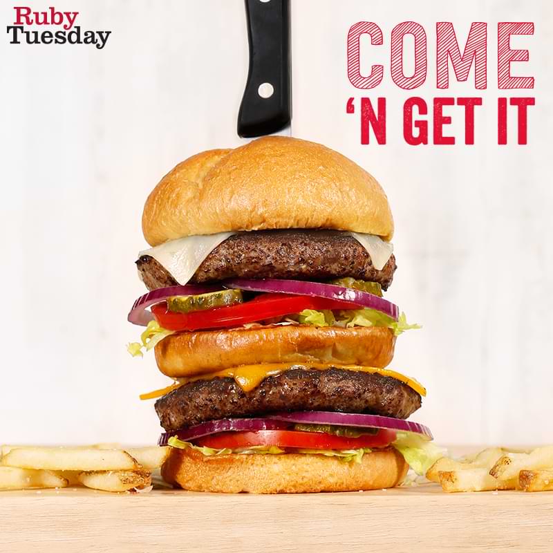 Ruby Tuesday colossal burger