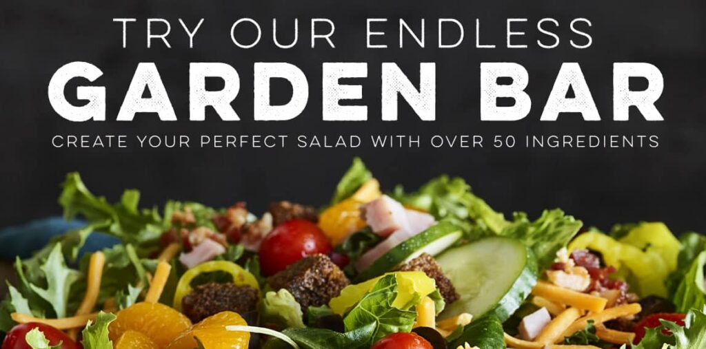 ruby tuesday keto garden bar