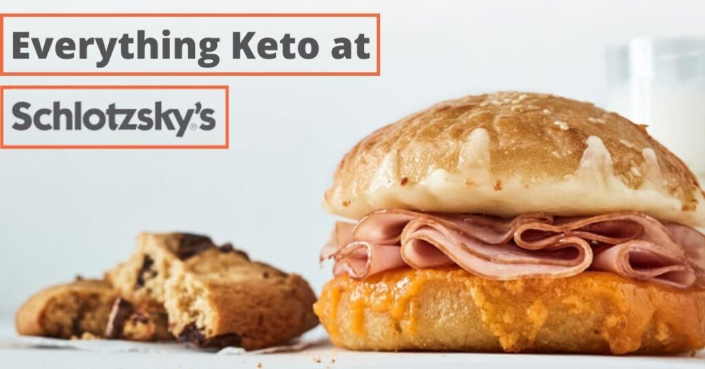 Schlotzsky's keto friendly options