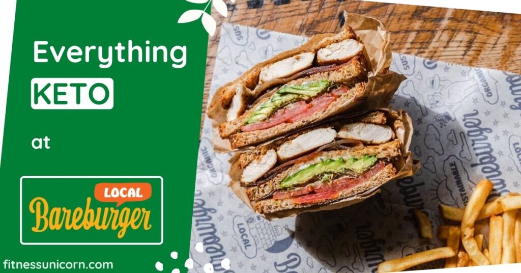 bareburger keto friendly options