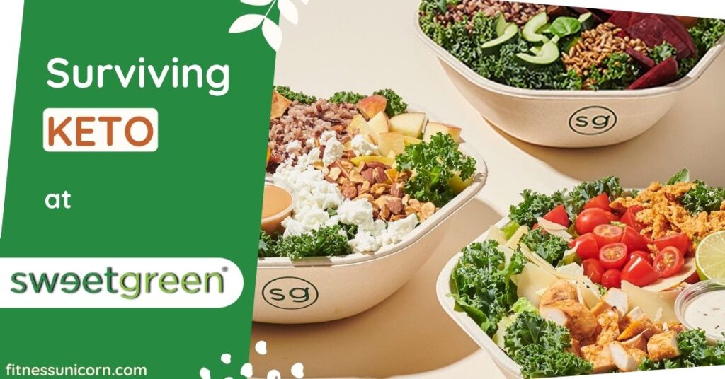 sweetgreen keto friendly options