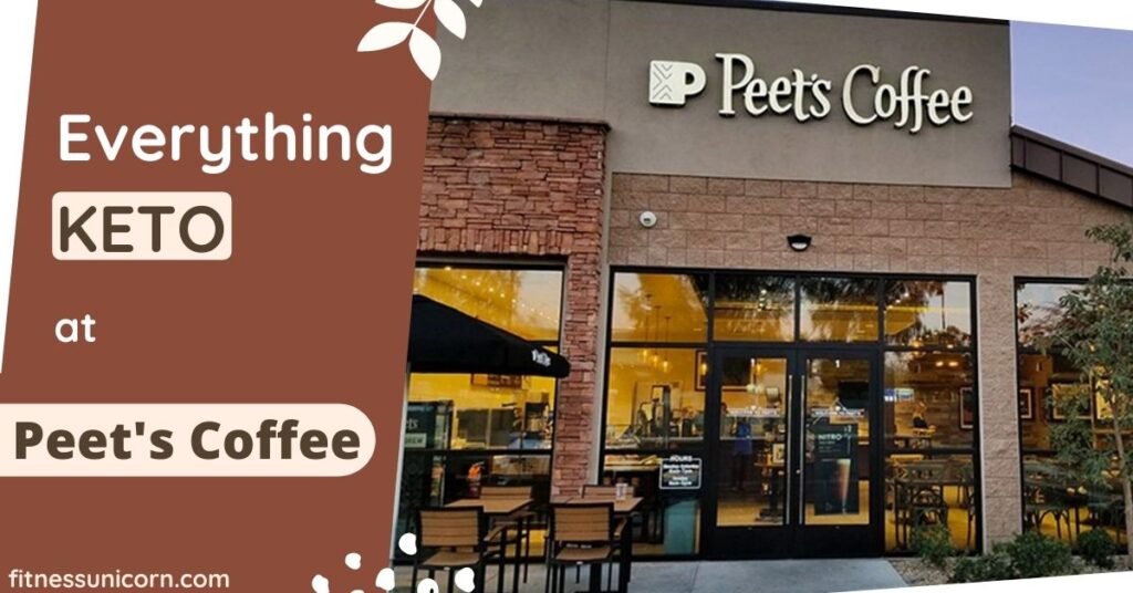 peet's coffee keto friendly options