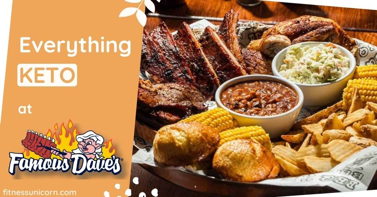 famous dave's keto friendly options