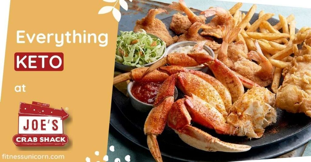  joe's crab shack keto friendly options