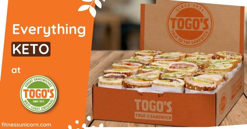 Everything keto and low-carb at Togo's