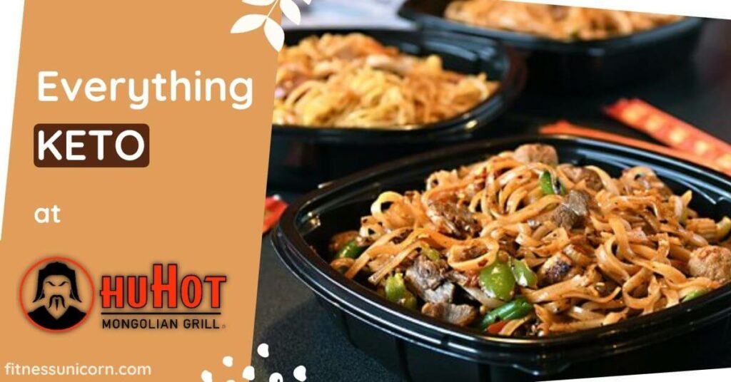 Keto and low carb at Huhot Mongolian Grill