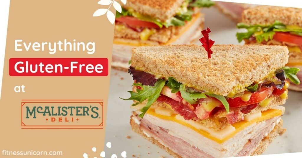 McAlister’s Deli Gluten-Free Options