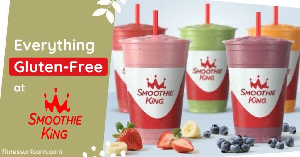 Smoothie King Gluten-Free Options