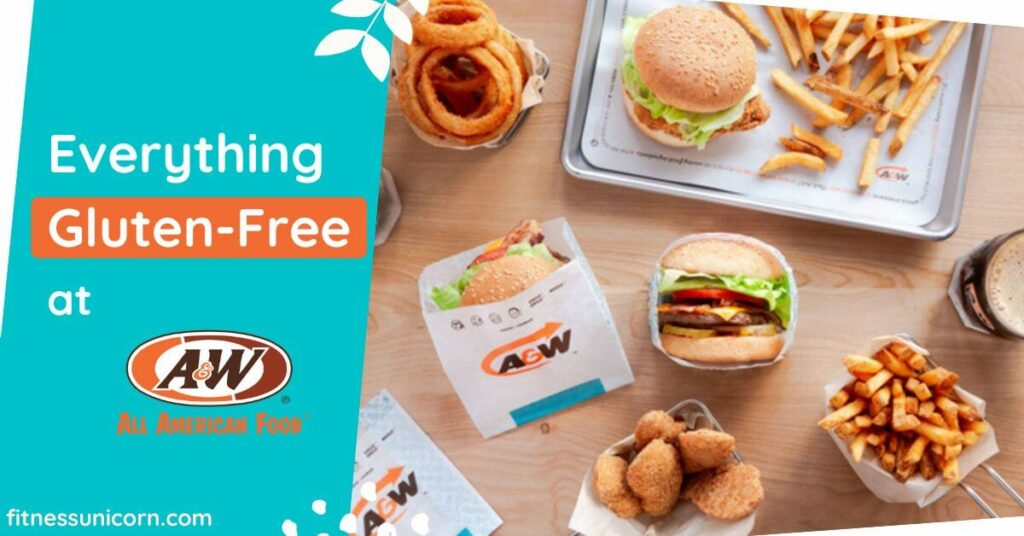 A&W Gluten-Free Options