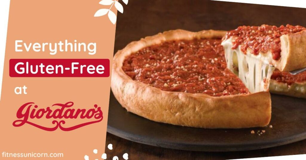 Giordano’s Gluten-Free Options