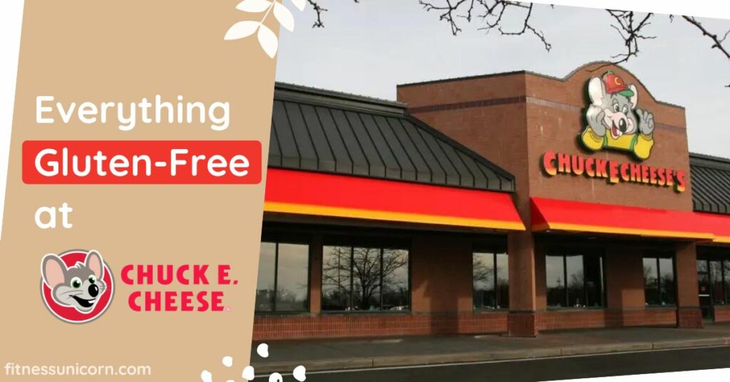 EVERYTHING Gluten-Free at Chuck E. Cheese in 2022