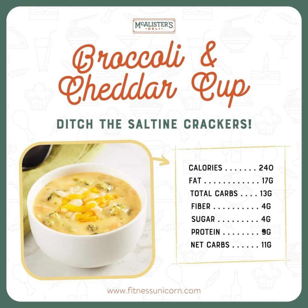broccoli and cheddar soup