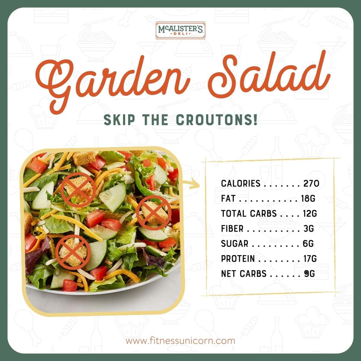 25+ KetoFriendly & LowCarb Options at McAlister's Deli