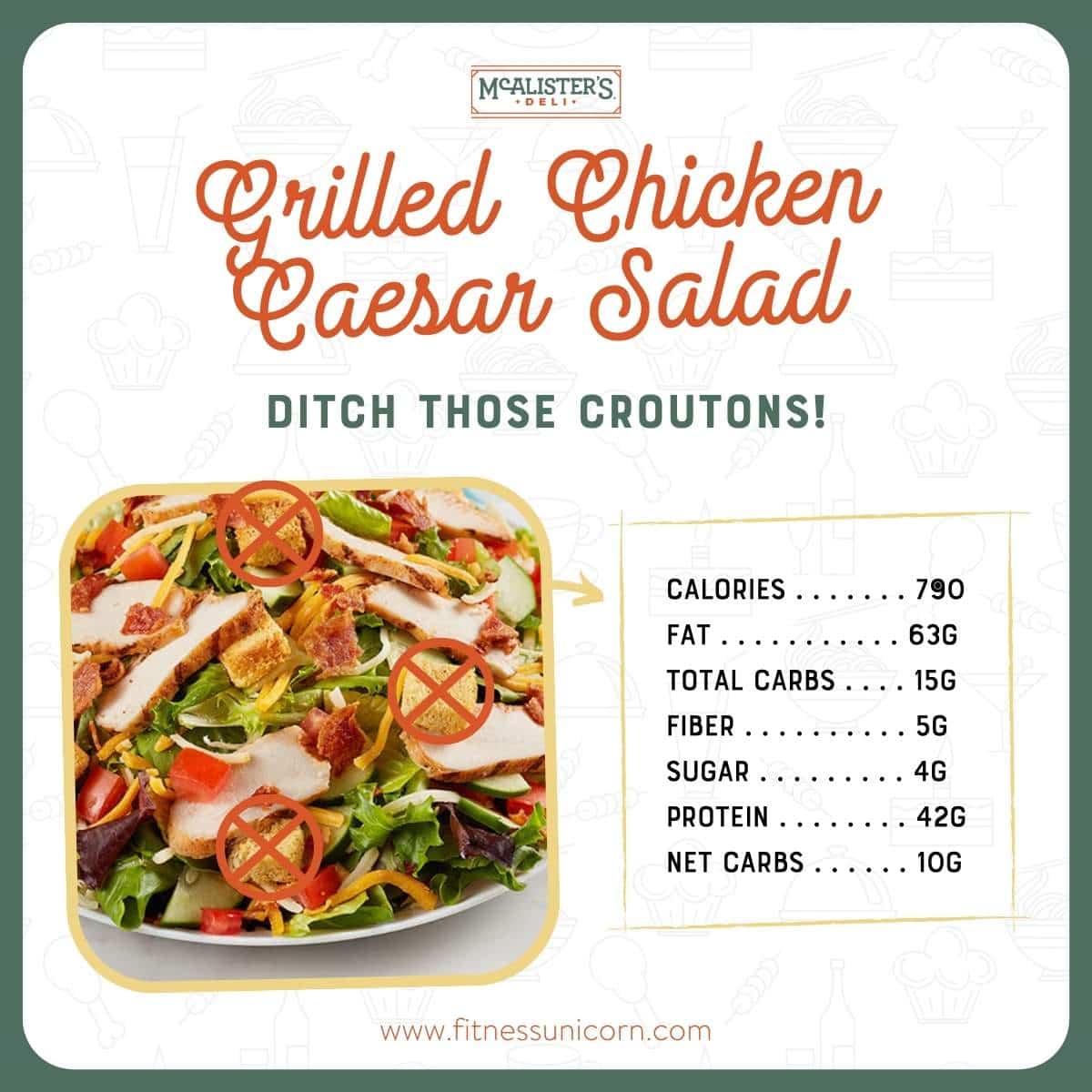 25+ KetoFriendly & LowCarb Options at McAlister's Deli