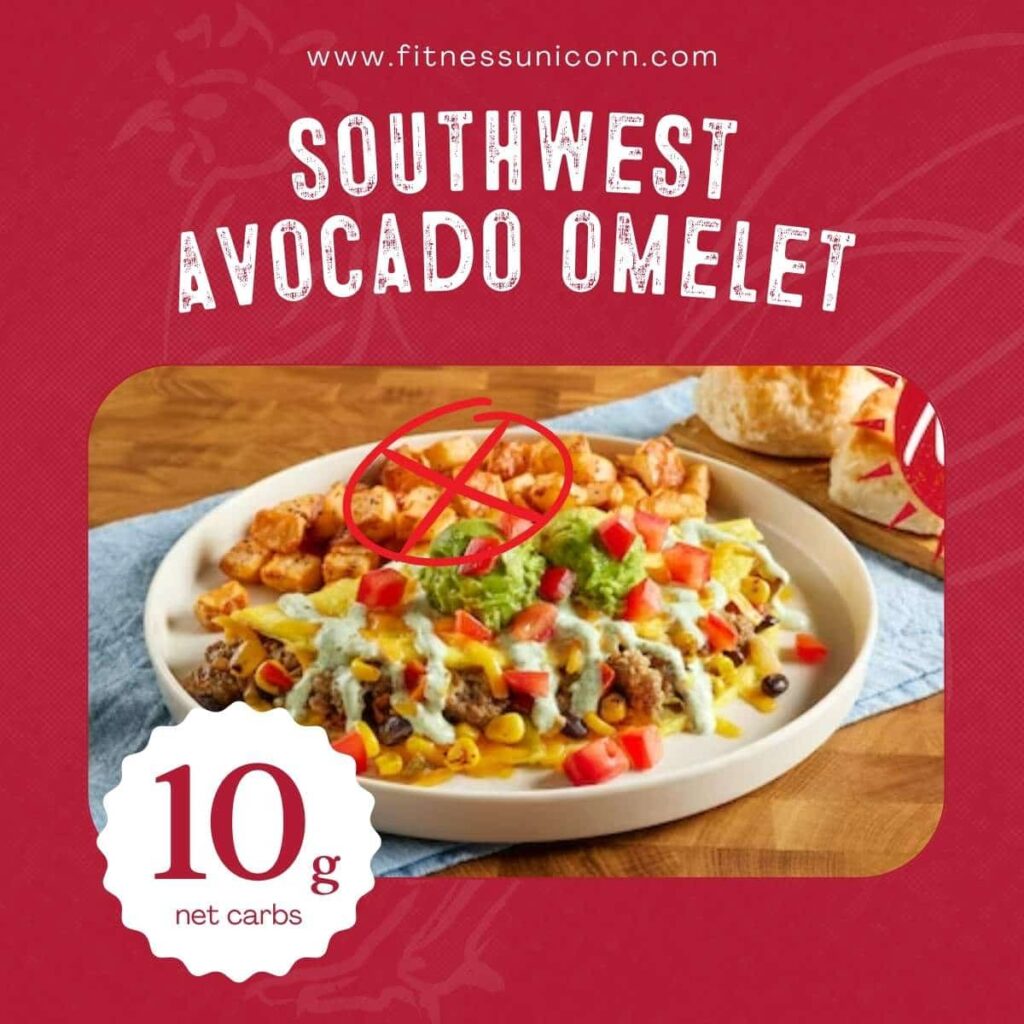 Southwest Avocado Omelet