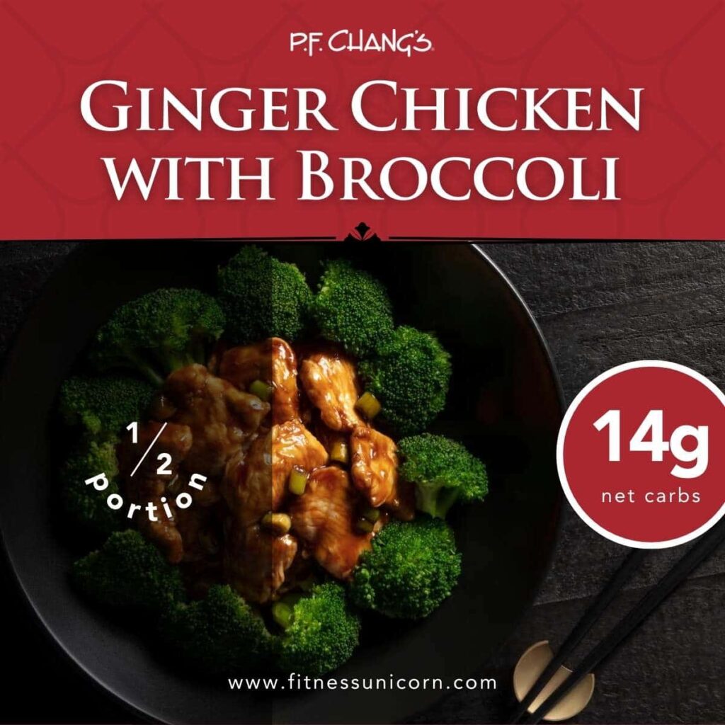 ginger chicken with broccoli