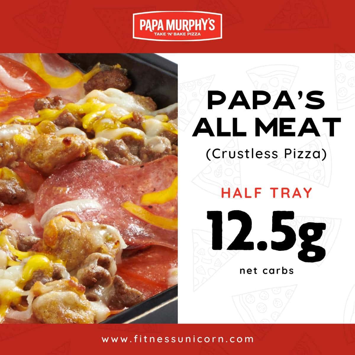 EVERYTHING Keto at Papa Murphy's [Beyond Crustless Pizzas]