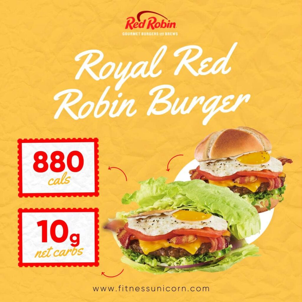 Royal Red Robin Burger