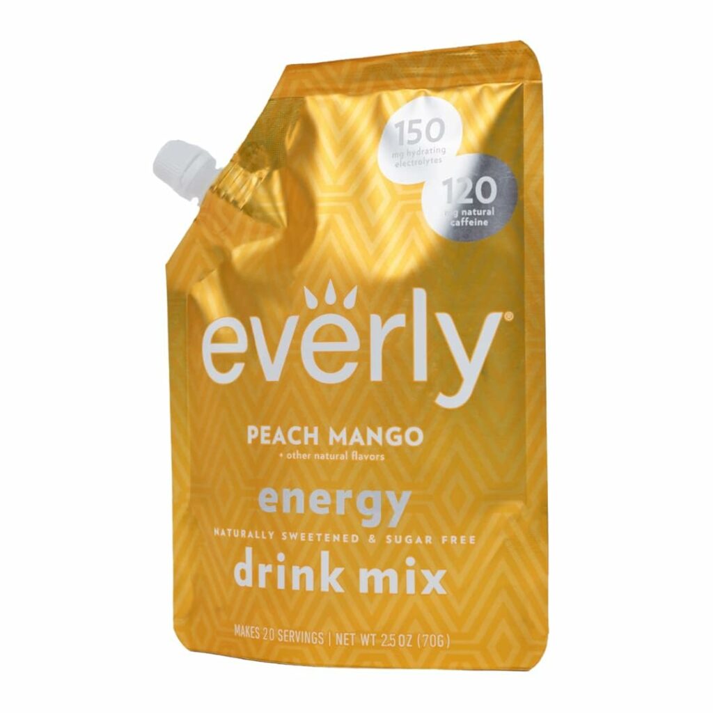 Everly peach mango water enhancer