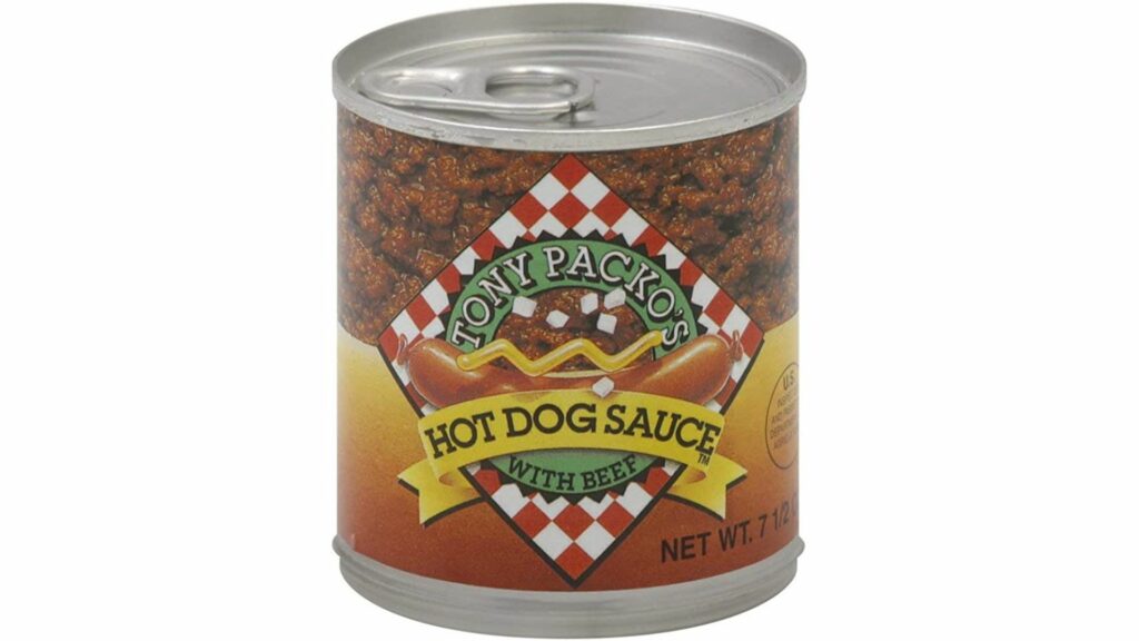 Tony Packo’s Hot Dog Chili Sauce