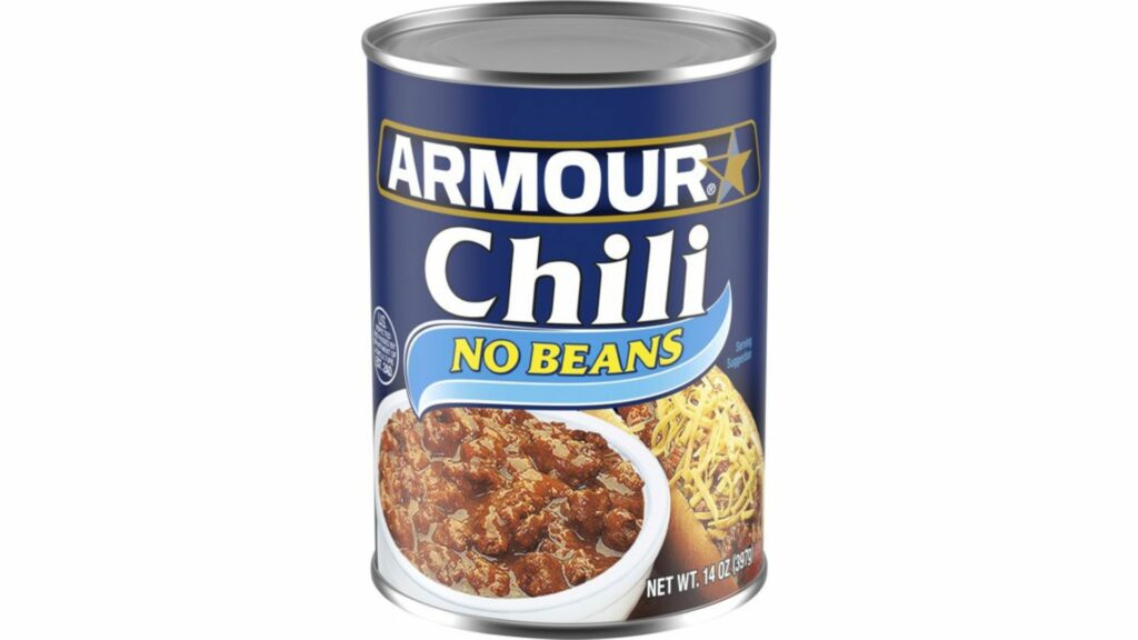 Armour Star Chili with No Beans