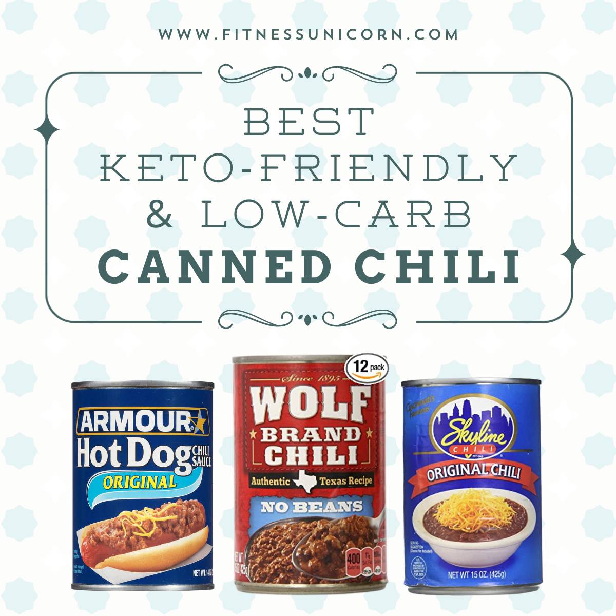 BEST Keto & Low-Carb Canned Chili